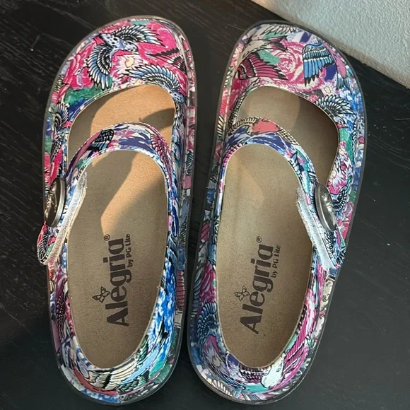 Alegria PAL -219 Paloma Pro Finch Mary Jane Work Comfort size EU 35= 5-5.…EUC - Picture 3 of 5